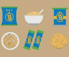 Oats Vector