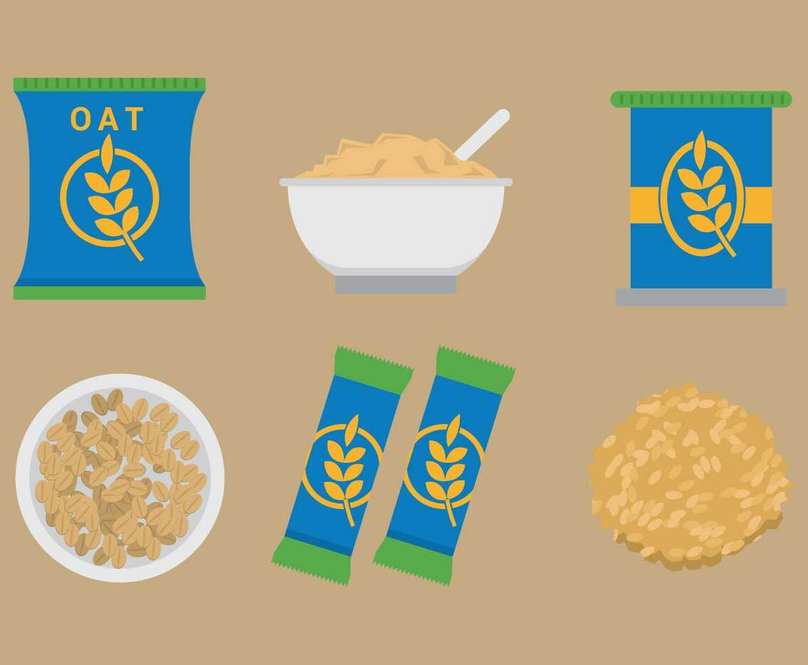 Oats Vector