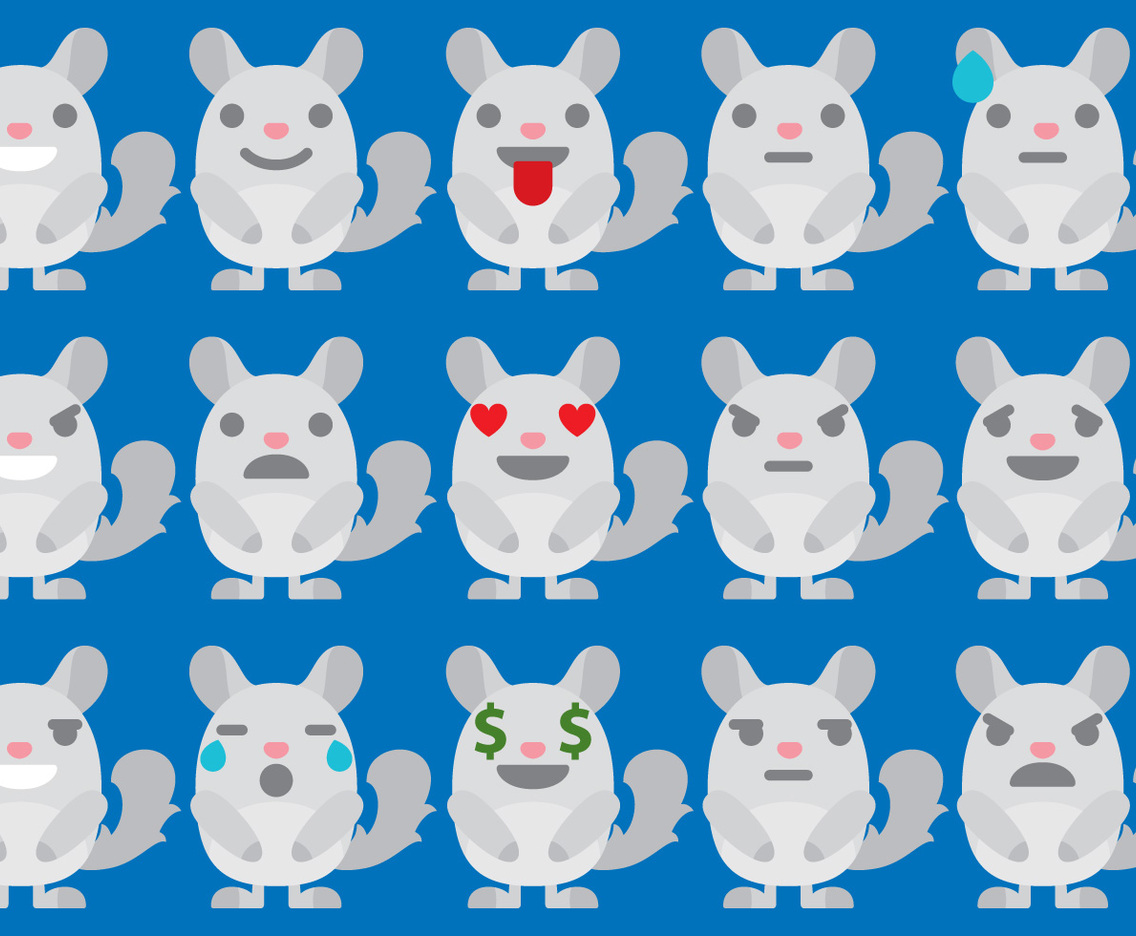 Chinchilla Emoticons