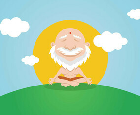 Calm Yoga Guru Meditation