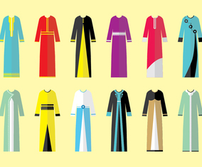 Abaya Collection Vectors