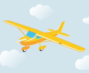 Flying Cessna Vector