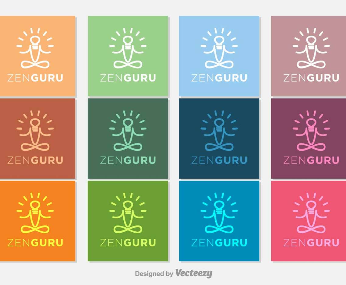 Gurú Zen Vector Icons