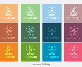 Gurú Zen Vector Icons