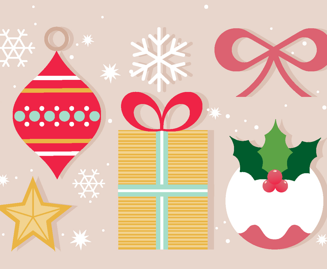 Free Vector Christmas Icons  Elements