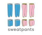Sweatpants vectors