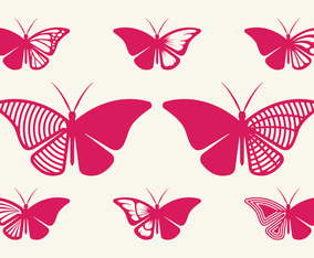 Cutout Butterfly