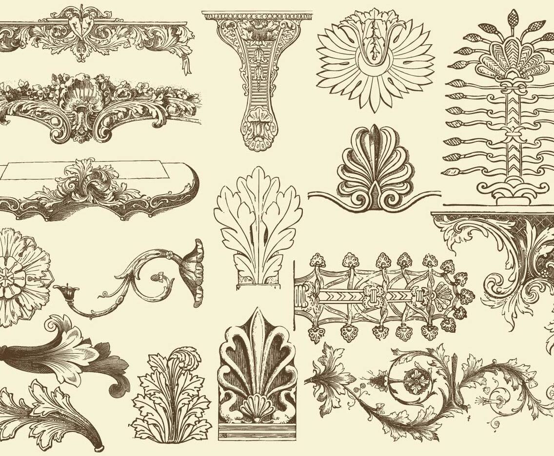 Acanthus Decorations