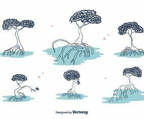 Mangrove Vector