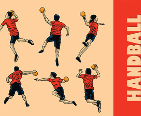 Handball Vector