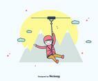 Zipline Vector