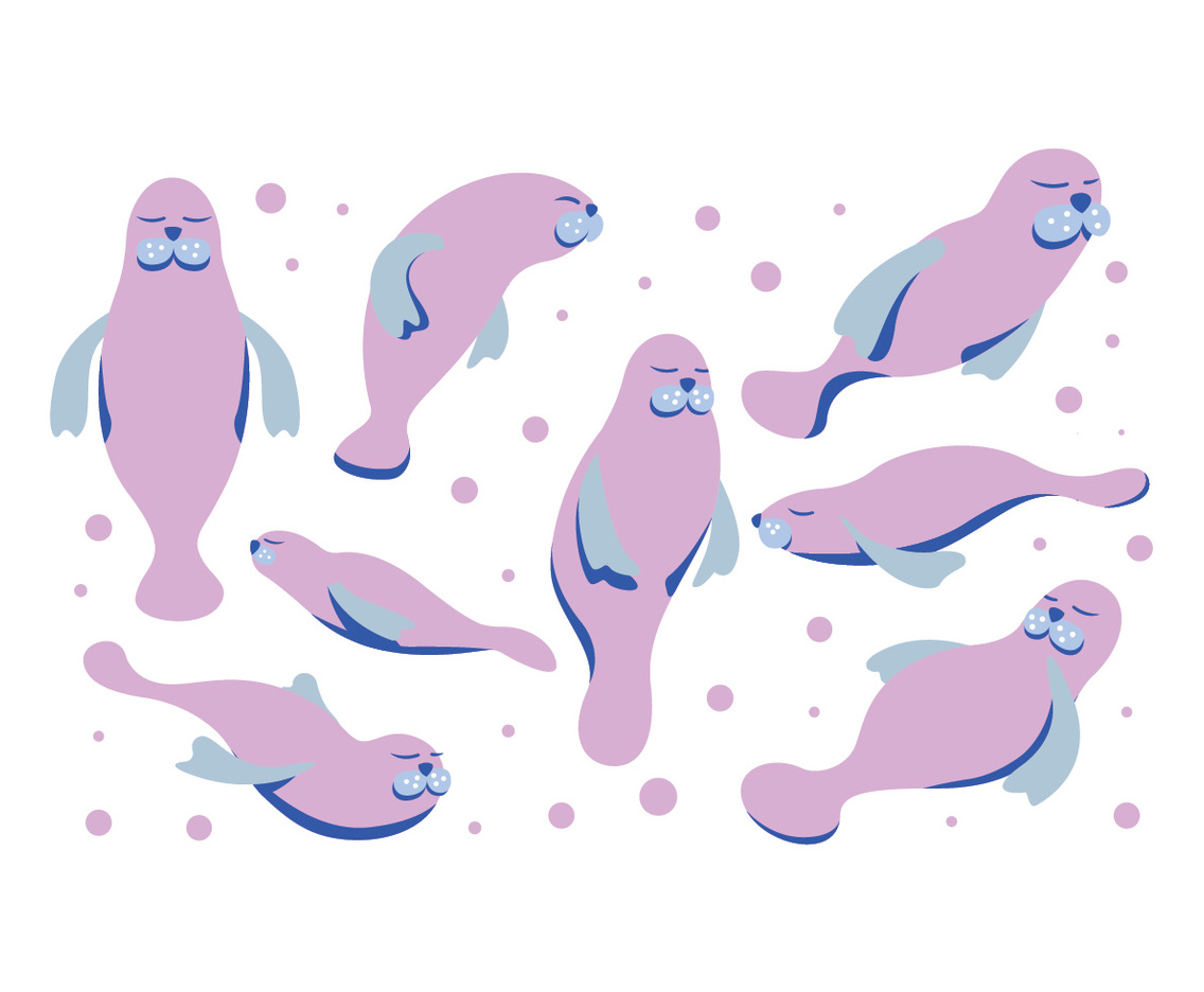 Manatee Vectors