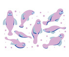 Manatee Vectors
