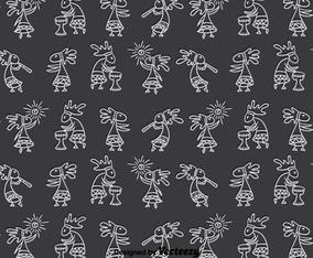Kokopeli Pattern