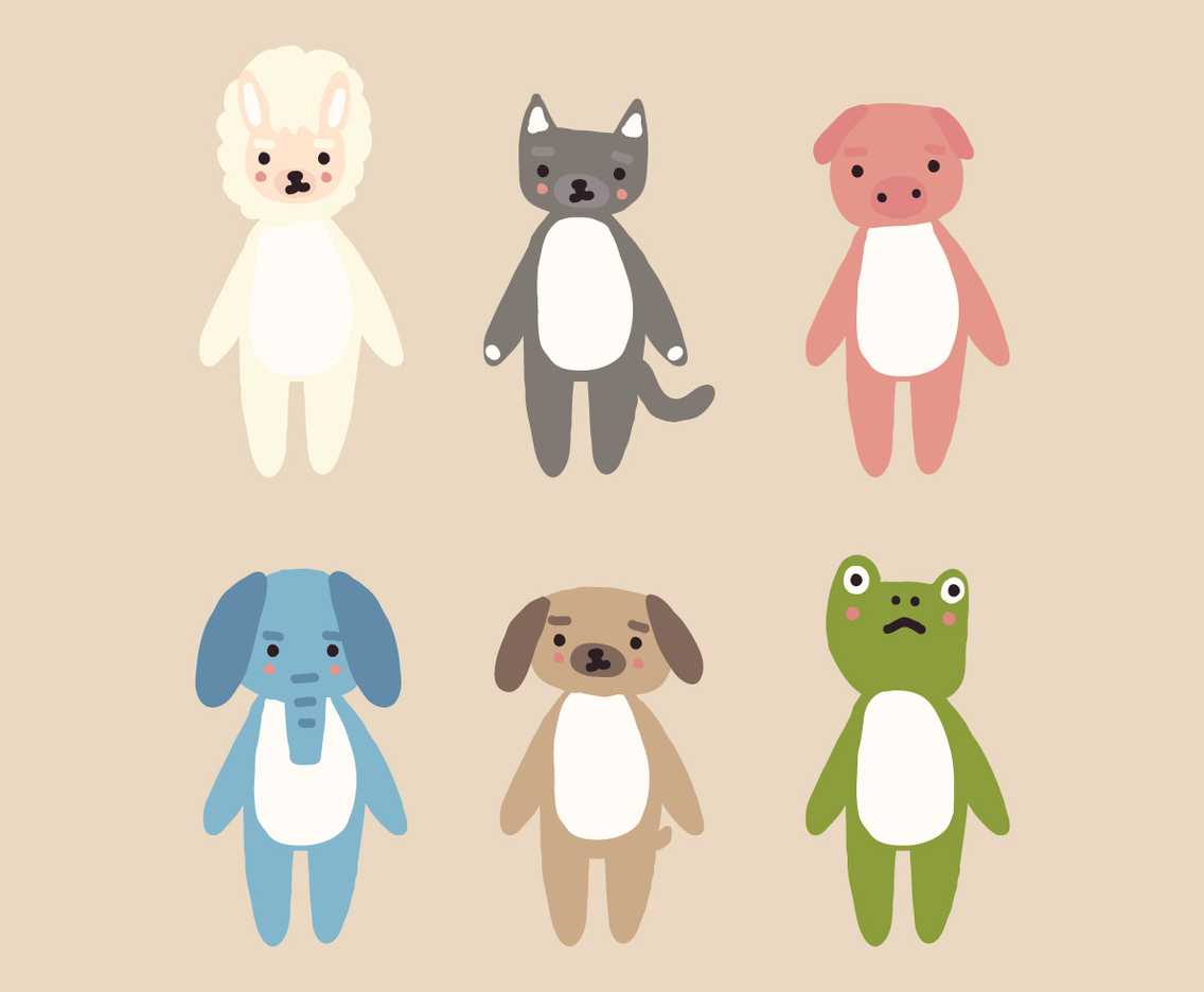 Animal Plushes