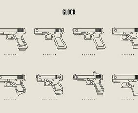 Glock Vectors