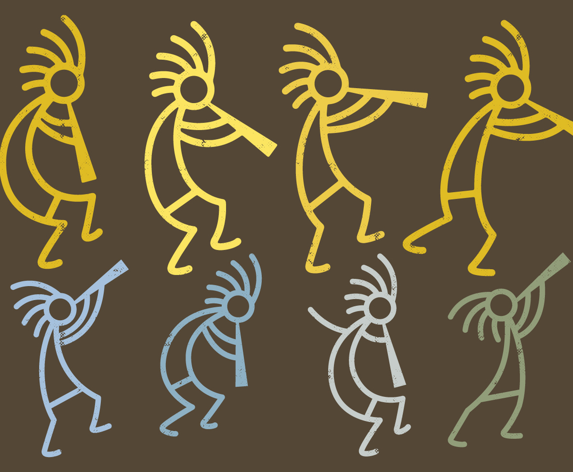 Kokopelli Figures