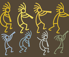Kokopelli Figures