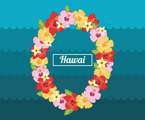 Hawaiian Lei Vector