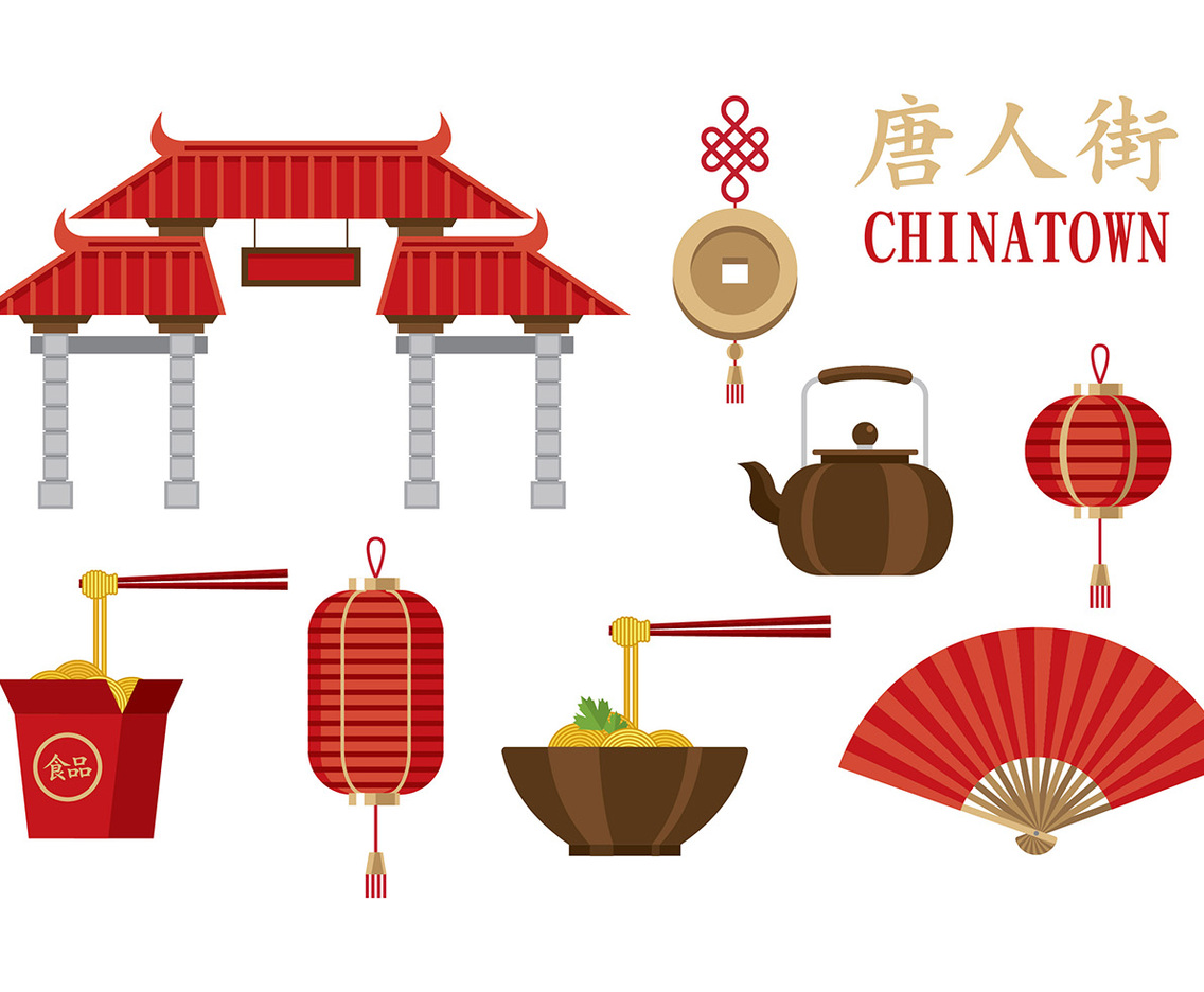 Chinatown Vectors