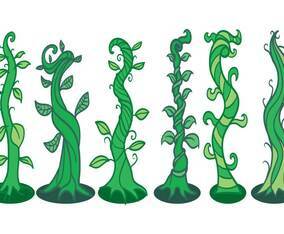 Beanstalk Vector