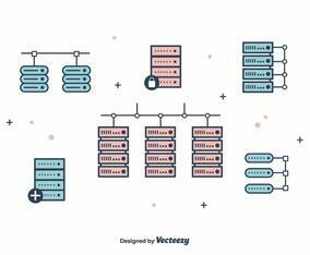 Servers Vector
