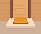 Welcome Mat Illustration