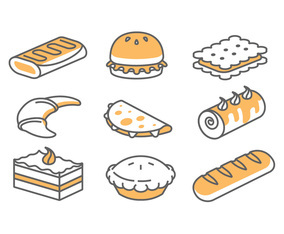 Bakery  Cake Icons