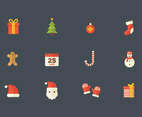 Christmas Flat Vector Icon
