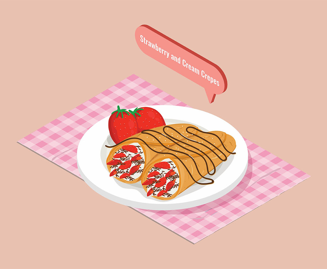 Crepes Vector