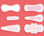 Feminine Hygiene Collection Vector