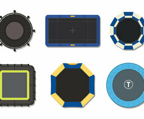 Trampoline Vector