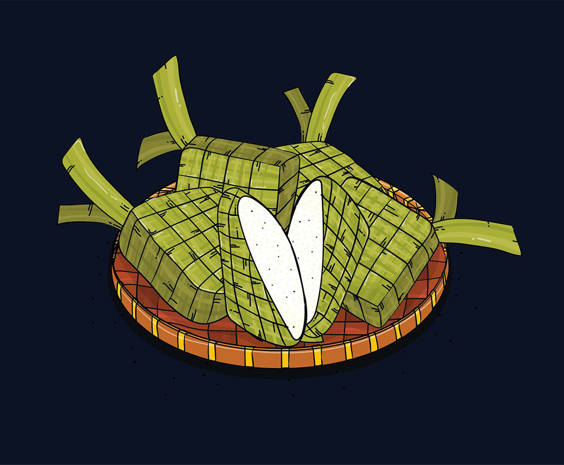 Ketupat Vector
