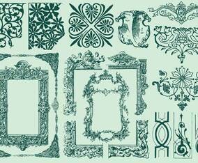 Ornamental Frames And Dividers