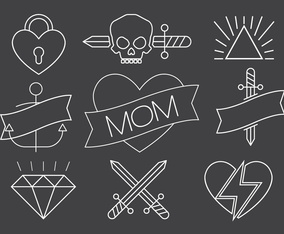 Free Vector Tattoos