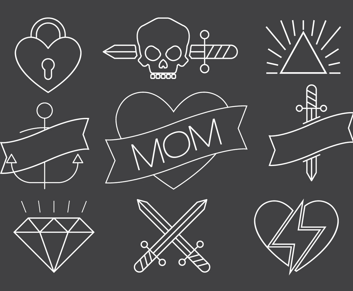 Free Vector Tattoos