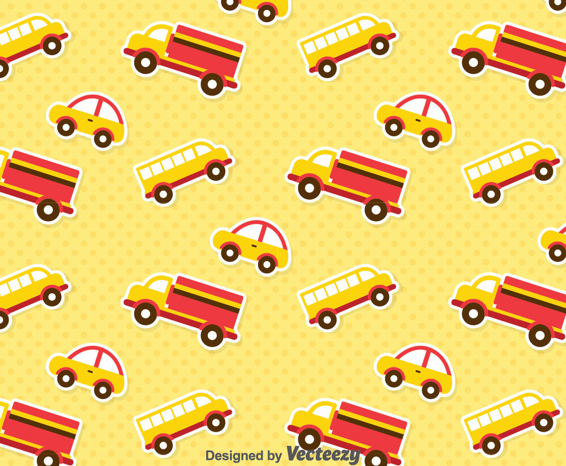 Cute Transportation Pattern