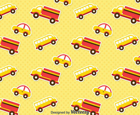 Cute Transportation Pattern