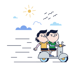 Free Ride Vector