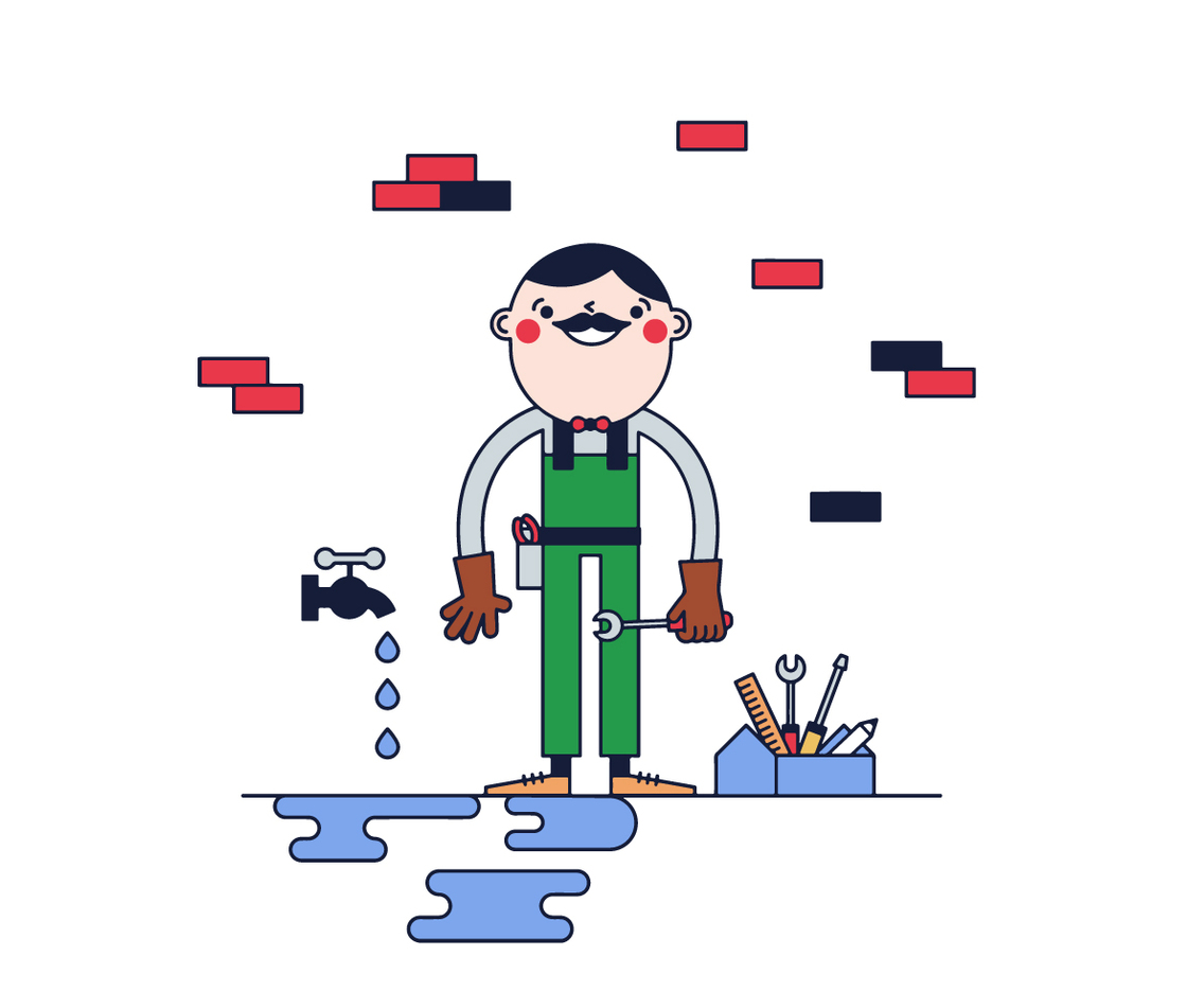 Free Plumber Vector
