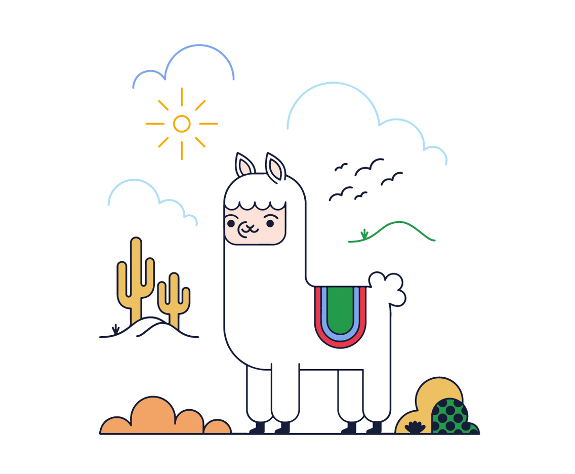 Free Alpaca Vector