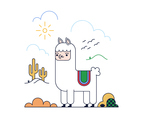 Free Alpaca Vector