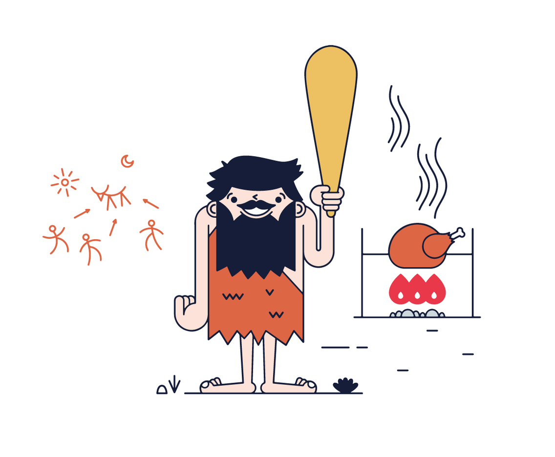 Free Caveman Vector