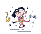Free Dancing Vector