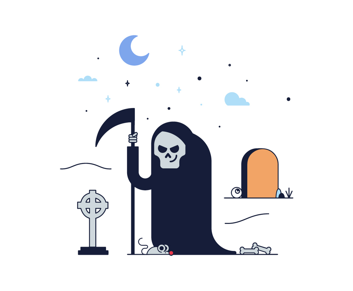 Free Grim Reaper Death Vector
