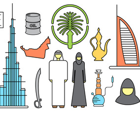 United Arab Emirates Free Vectors