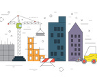 Vector Building Construction