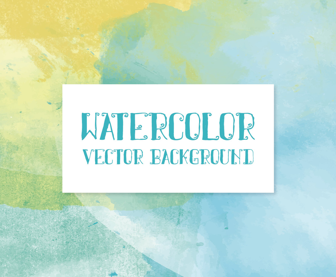 Watercolor Vector Background