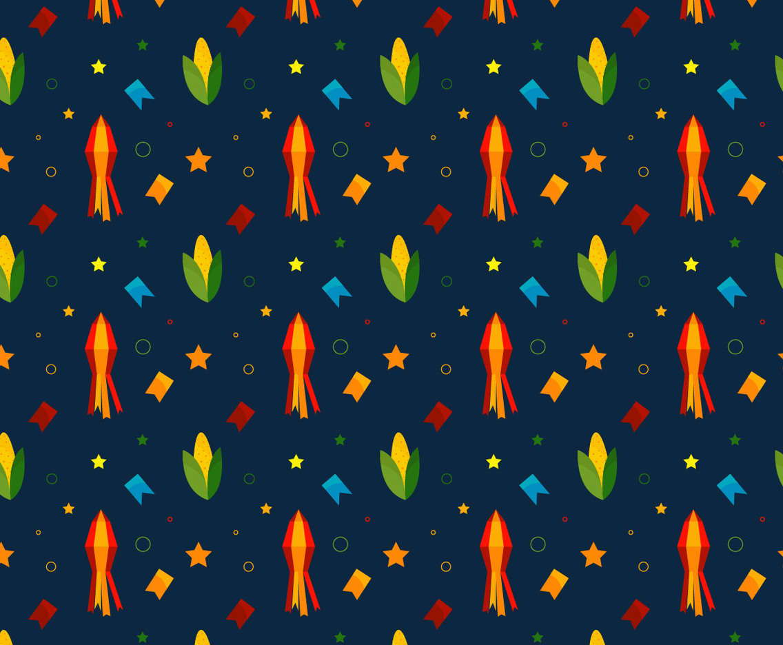 Free Vector Festa Junina Pattern