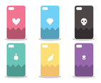 Phone Case Pattern Vector Set
